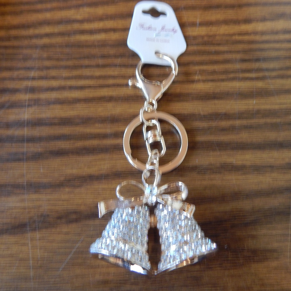 Fashion Jewelry Wedding Bells Key Chain/Holder
